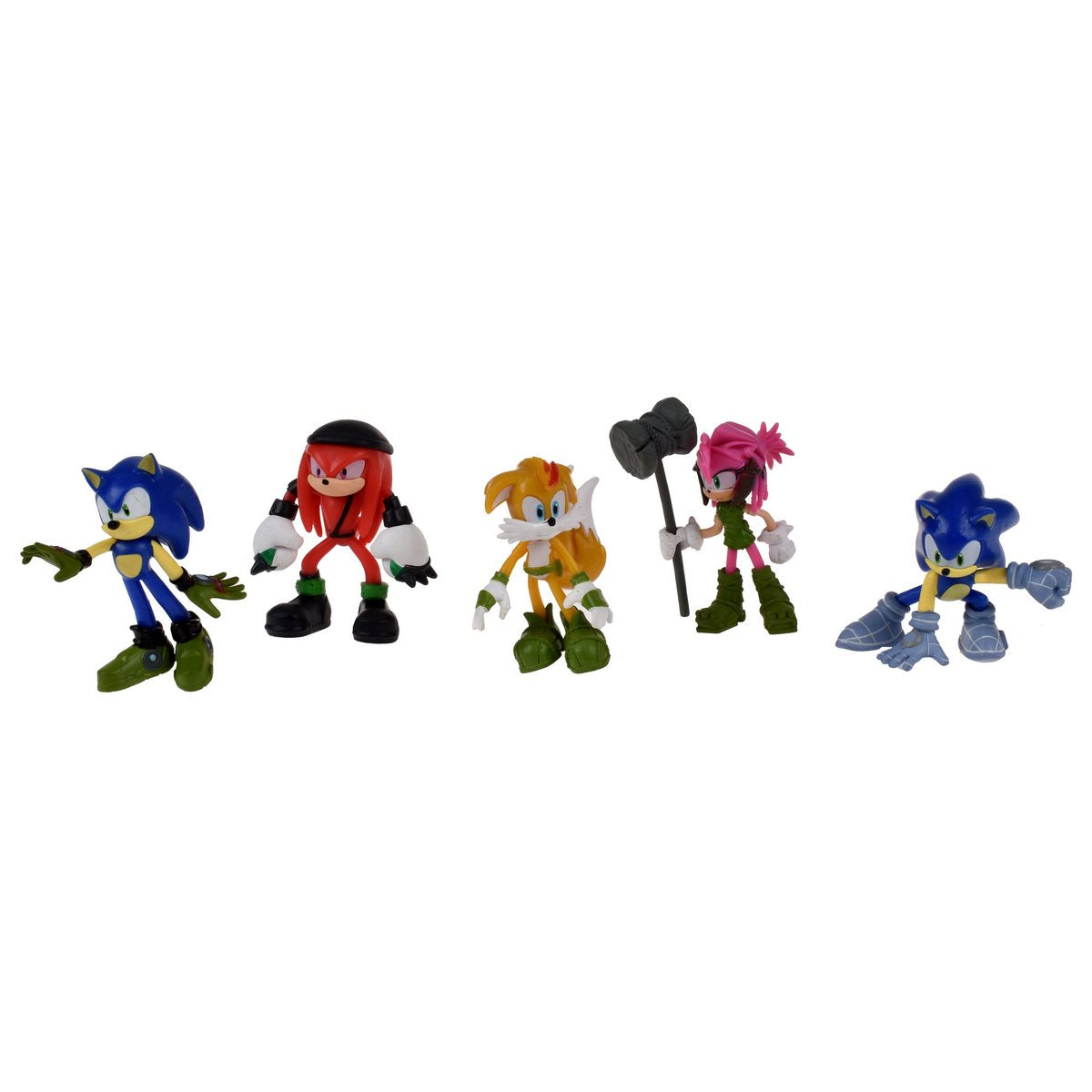 Pack 5 Figuras Sonic De 7 Cms - Pack-1 Sonic